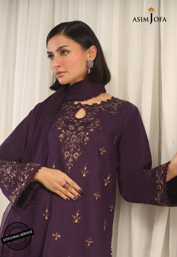 Asim Jofa Ajwe-17 Embroidered Cambric