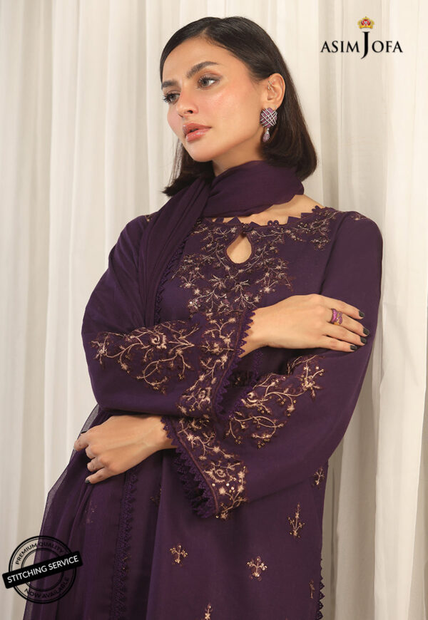 Asim Jofa Ajwe-17 Embroidered Cambric