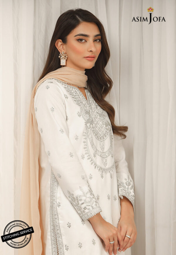 Asim Jofa Ajwe-18 Embroidered Cambric