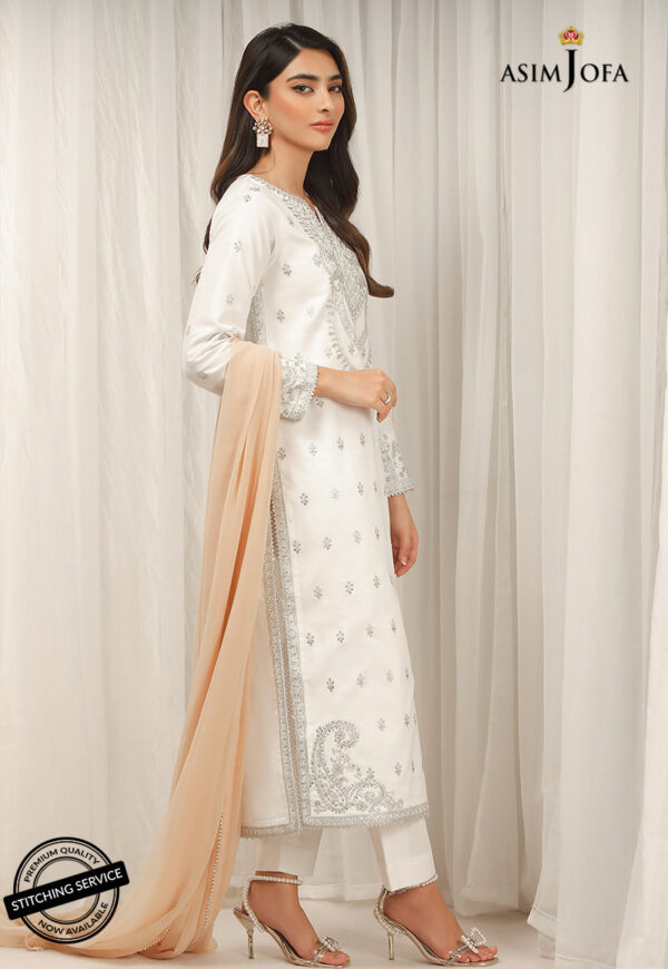 Asim Jofa Ajwe-18 Embroidered Cambric