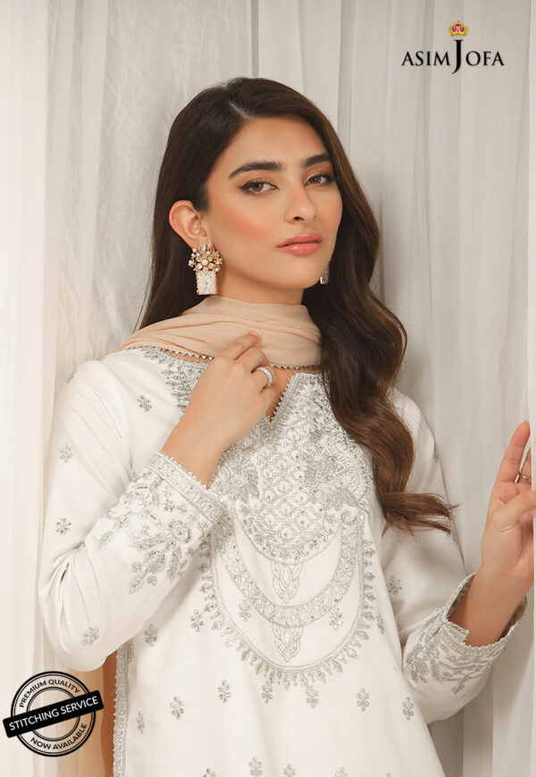 Asim Jofa Ajwe-18 Embroidered Cambric