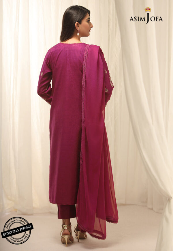 Asim Jofa Ajwe-19 Embroidered Self-Jacquard
