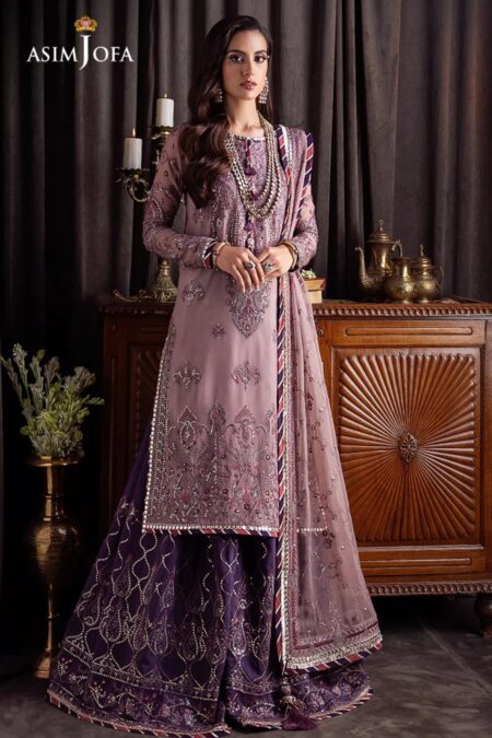 Asim Jofa Luxury Chiffon Ajbk 06 Bekhudi