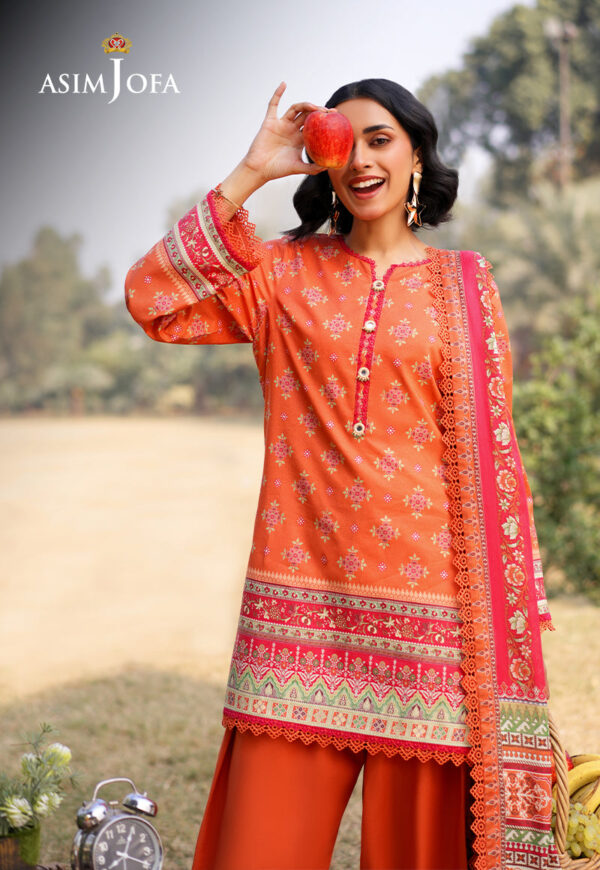 Asim Jofa Ajuub-08 Printed Lawn