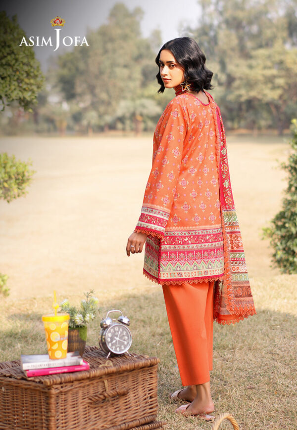 Asim Jofa Ajuub-08 Printed Lawn