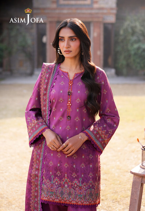 Asim Jofa Ajuub-12 Printed Lawn