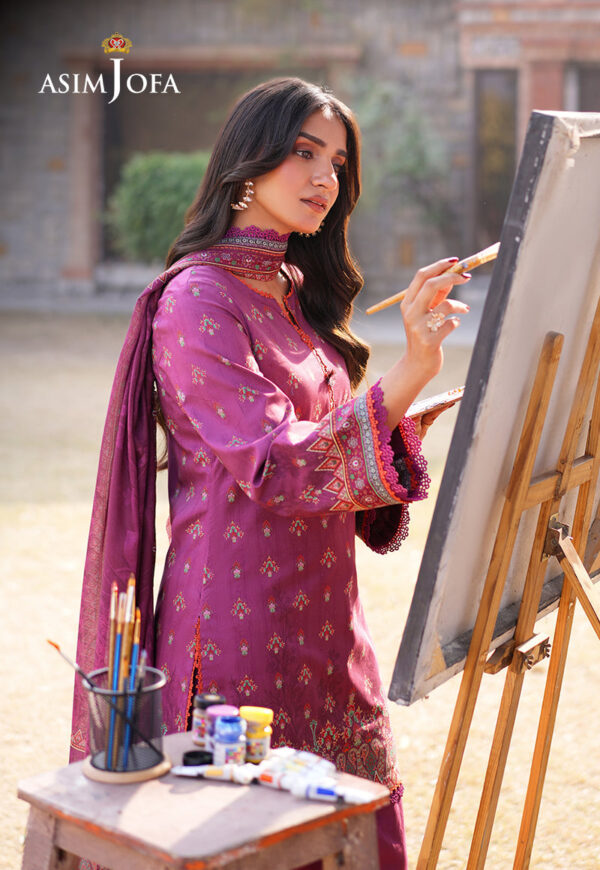 Asim Jofa Ajuub-12 Printed Lawn