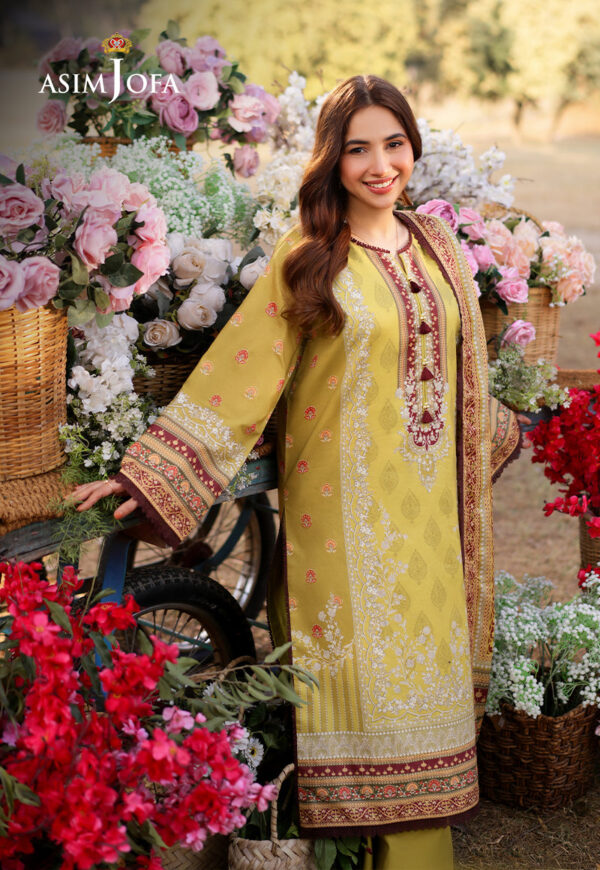 Asim Jofa Ajuub-02 Printed Lawn