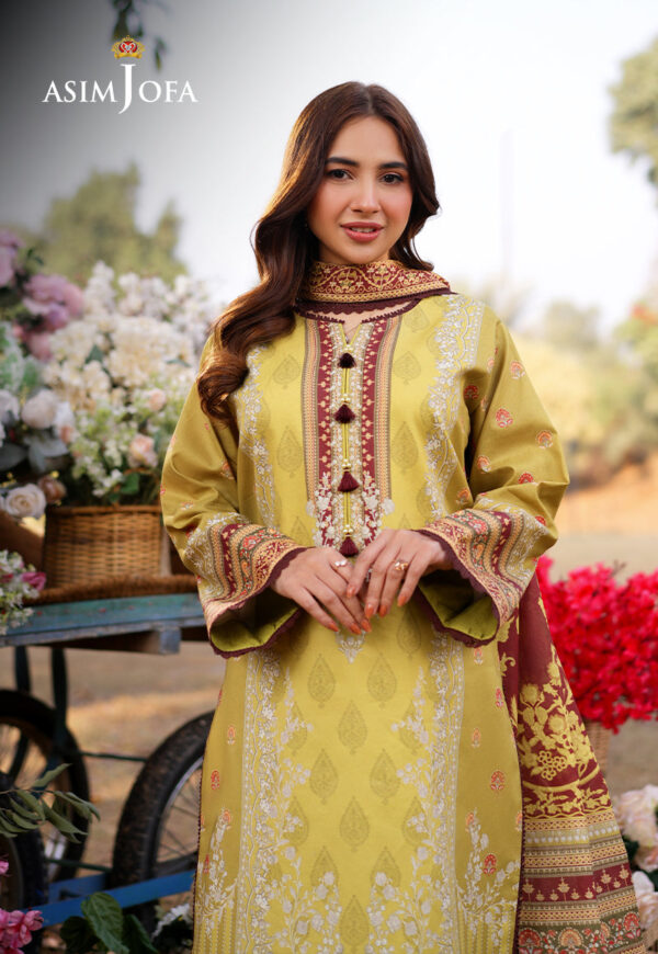 Asim Jofa Ajuub-02 Printed Lawn
