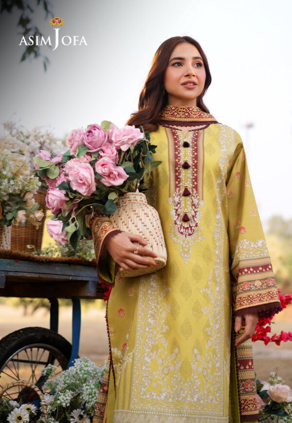 Asim Jofa Ajuub-02 Printed Lawn
