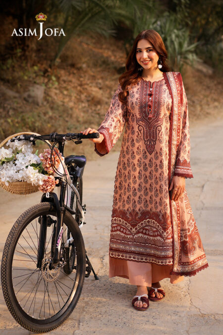 Asim Jofa Ajuub-18 Printed Lawn 