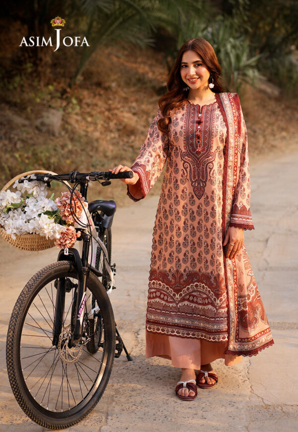 Asim Jofa Ajuub-18 Printed Lawn
