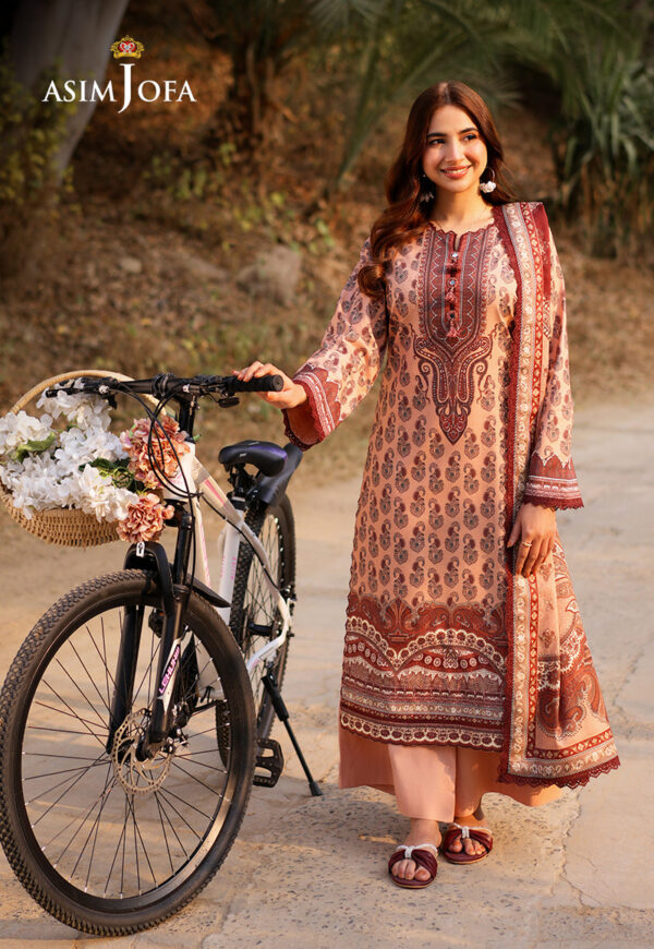 Asim Jofa Ajuub-18 Printed Lawn