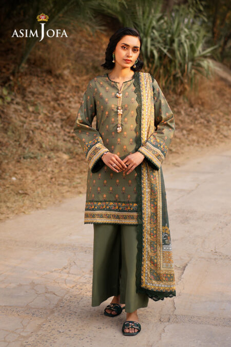 Asim Jofa Ajuub-15 Printed Lawn 