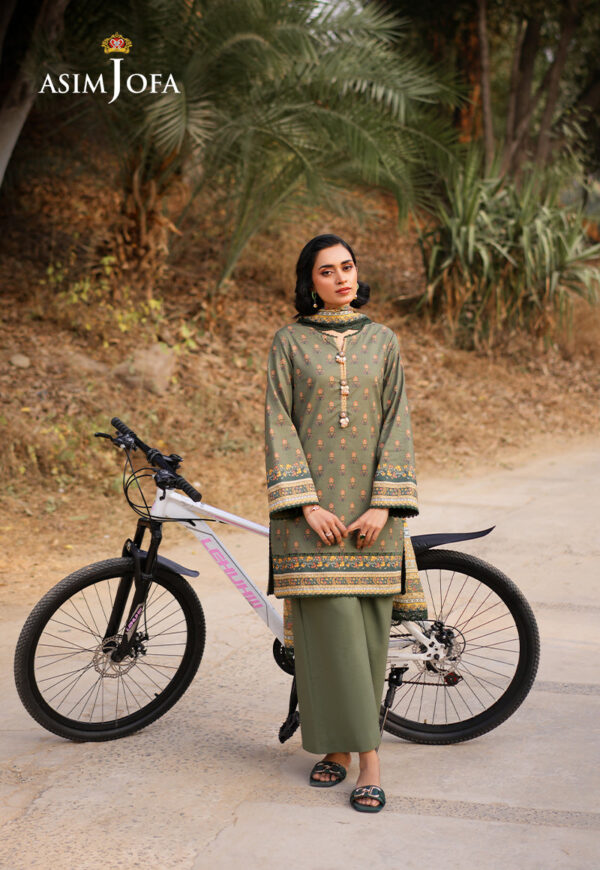 Asim Jofa Ajuub-15 Printed Lawn