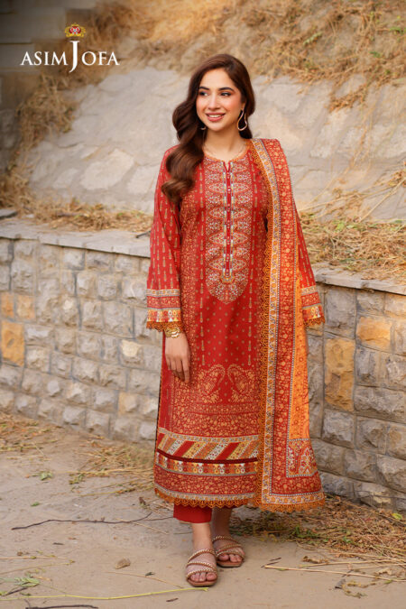 Asim Jofa Ajuub-20 Printed Lawn 