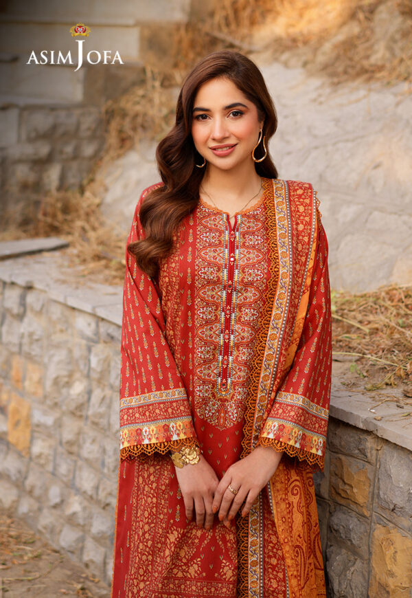 Asim Jofa Ajuub-20 Printed Lawn