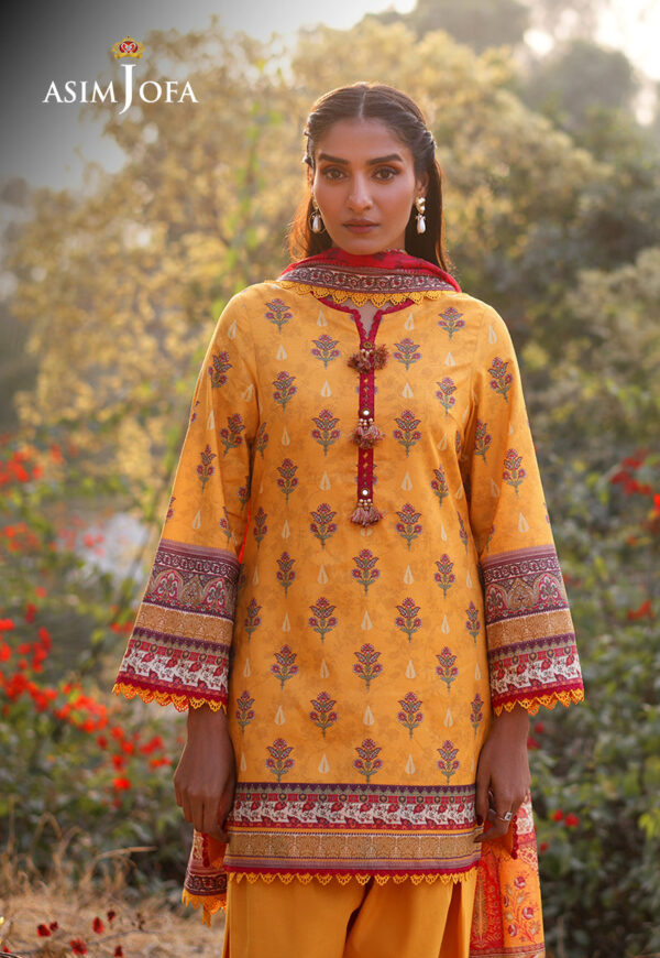 Asim Jofa Ajuub-06 Printed Lawn