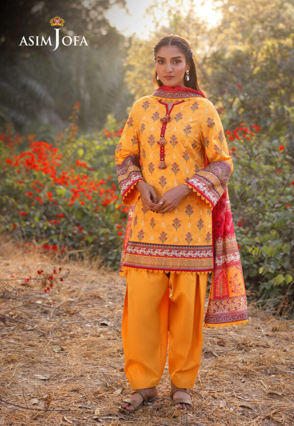 Asim Jofa Ajuub-06 Printed Lawn