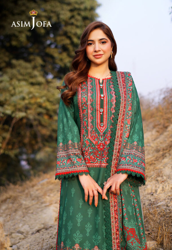 Asim Jofa Ajuub-11 Printed Lawn