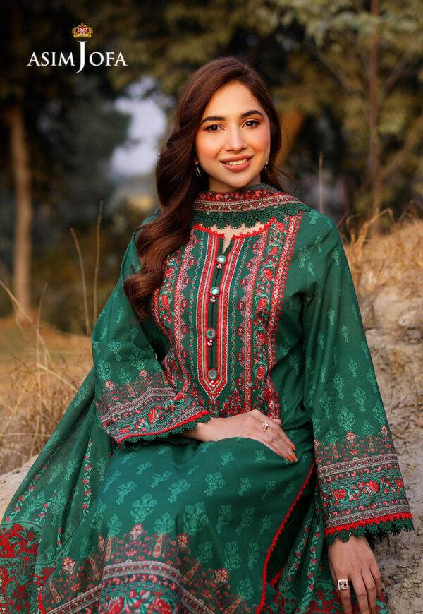 Asim Jofa Ajuub-11 Printed Lawn