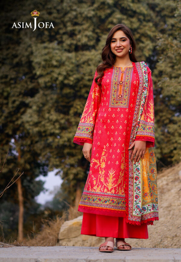 Asim Jofa Ajuub-16 Printed Lawn