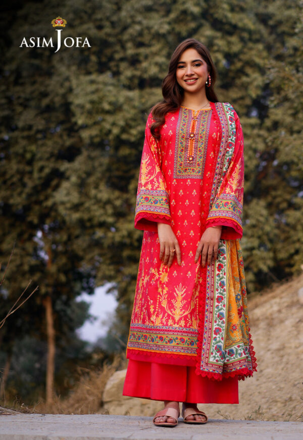 Asim Jofa Ajuub-16 Printed Lawn