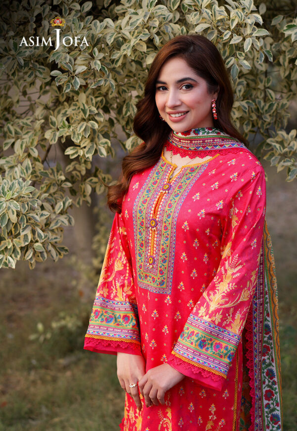 Asim Jofa Ajuub-16 Printed Lawn