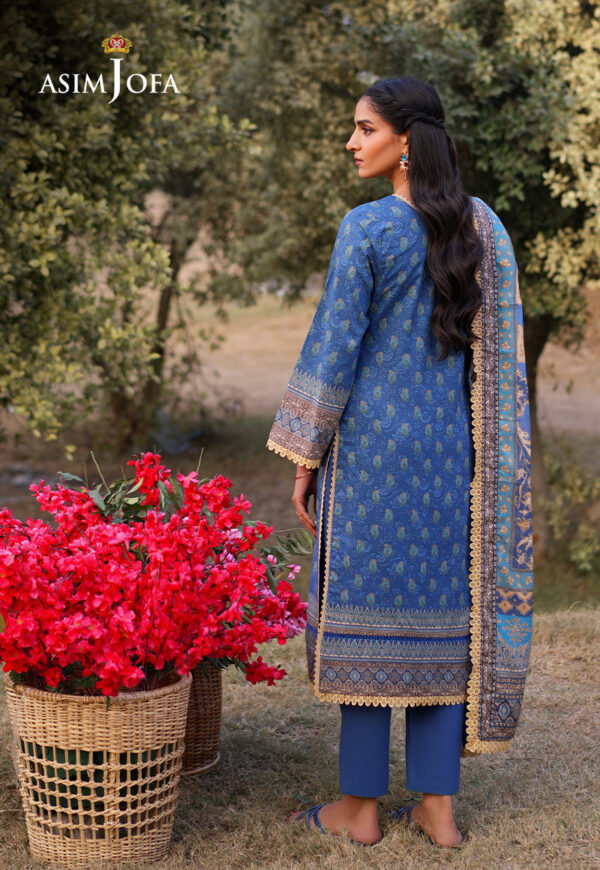 Asim Jofa Ajuub-03 Printed Lawn