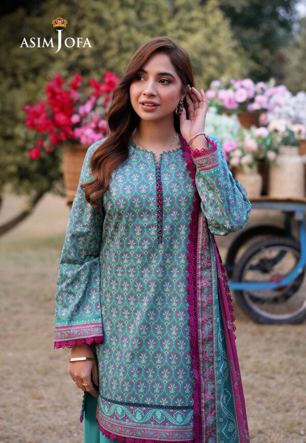 Asim Jofa Ajuub-17 Printed Lawn