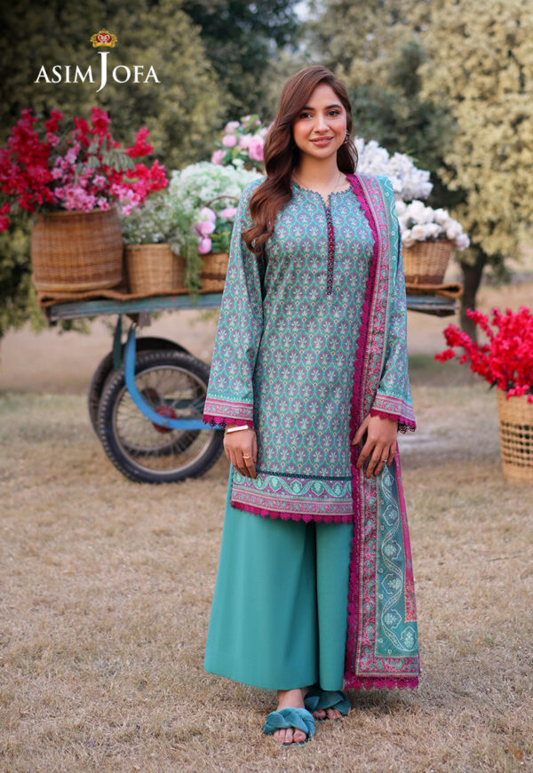 Asim Jofa Ajuub-17 Printed Lawn