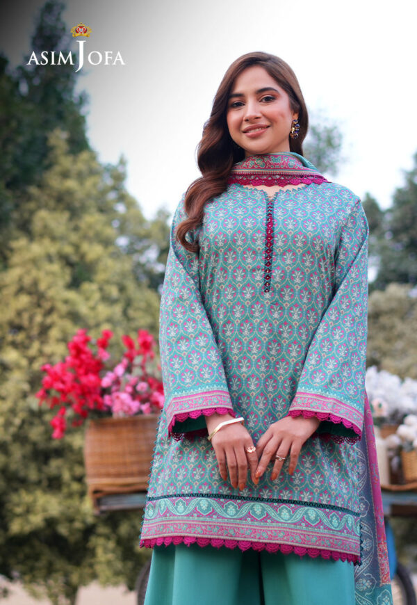 Asim Jofa Ajuub-17 Printed Lawn