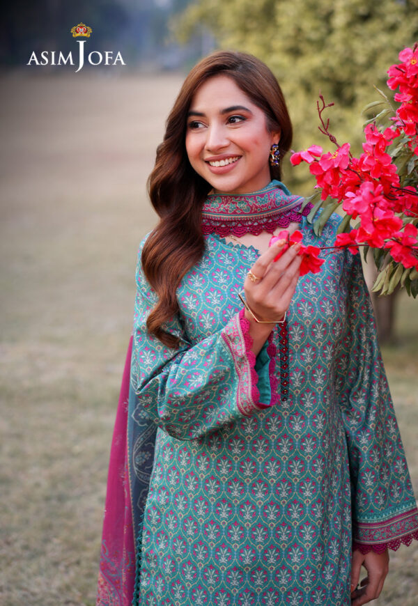 Asim Jofa Ajuub-17 Printed Lawn