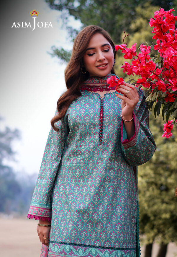 Asim Jofa Ajuub-17 Printed Lawn