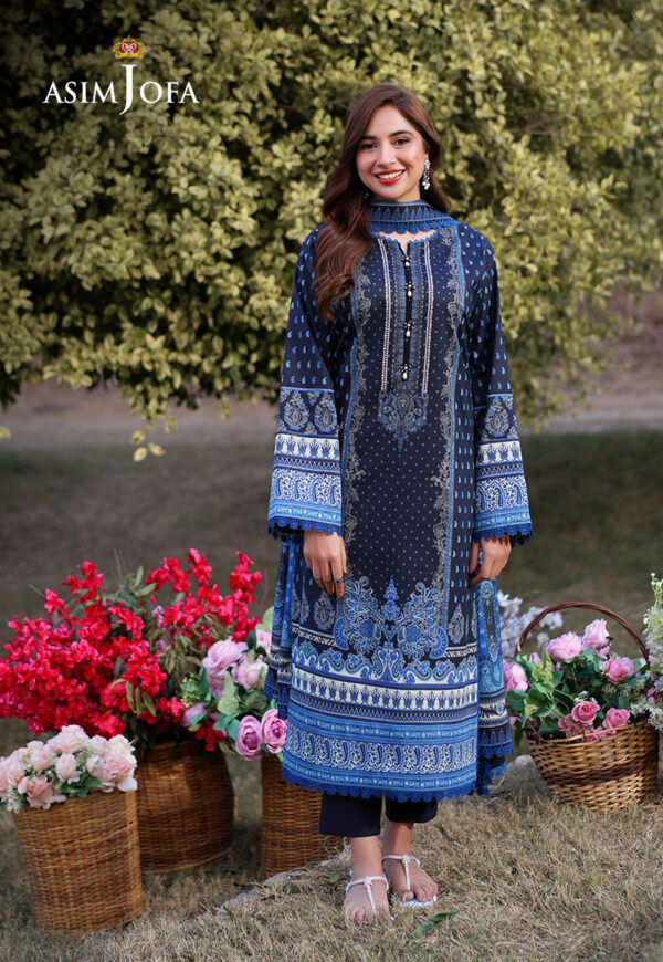 Asim Jofa Ajuub-05 Printed Lawn