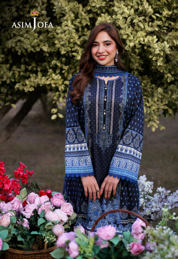 Asim Jofa Ajuub-05 Printed Lawn