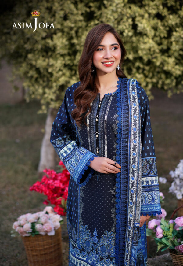 Asim Jofa Ajuub-05 Printed Lawn