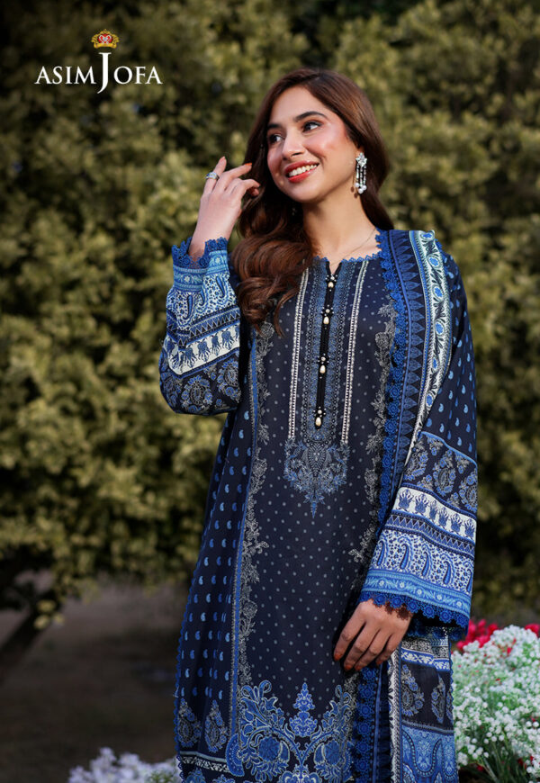 Asim Jofa Ajuub-05 Printed Lawn