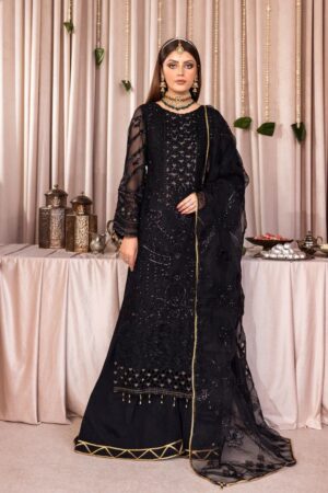 Emaan Adeel Black Swan D 07 Romansiyyah Luxury