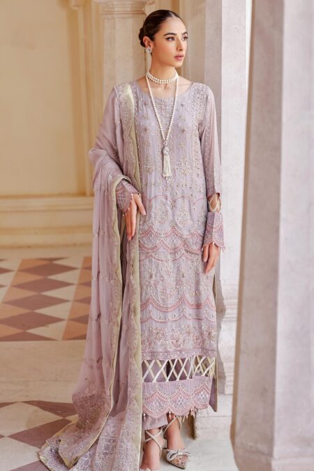 Emaan Adeel Chiffon Lx 06 Luxe