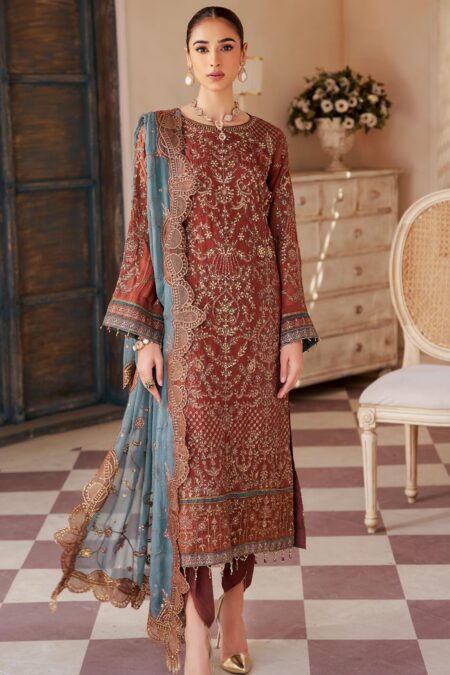 Emaan Adeel Chiffon Lx 07 Luxe