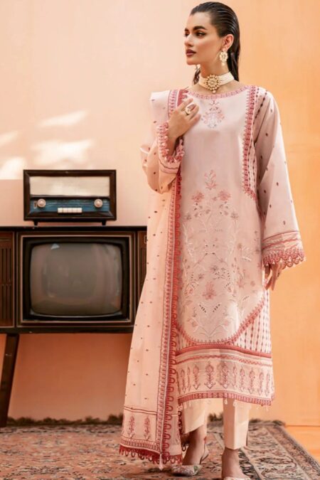 Fozia Khalid Blush Pink Elayne Festive