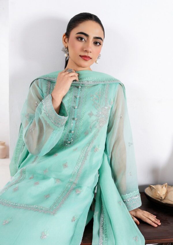 Fozia Khalid Frm25 01 Zehri Rang Mahal Eid Festive Pret Collection - Image 5