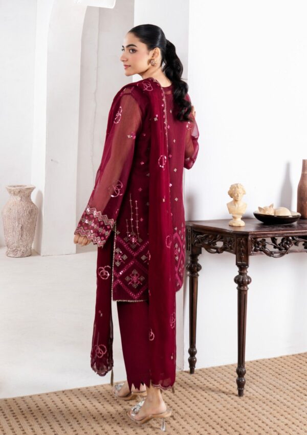 Fozia Khalid Frm25 02 Ruby Rang Mahal Eid Festive Pret Collection - Image 2