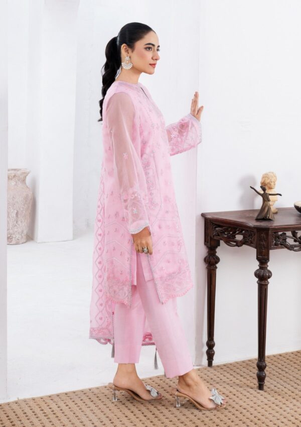 Fozia Khalid Frm25 05 Gulab Rang Mahal Eid Festive Pret Collection - Image 3