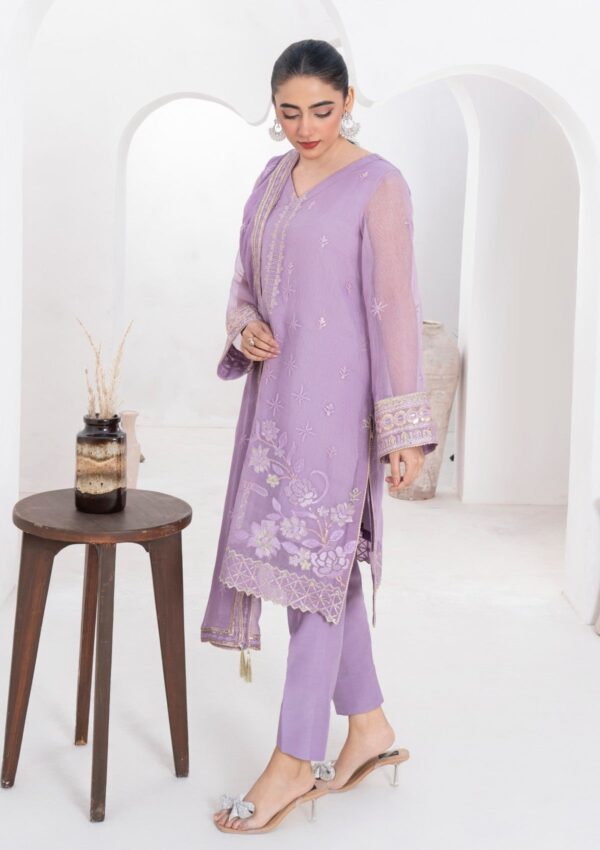 Fozia Khalid Frm25 07 Barq Rang Mahal Eid Festive Pret Collection - Image 3