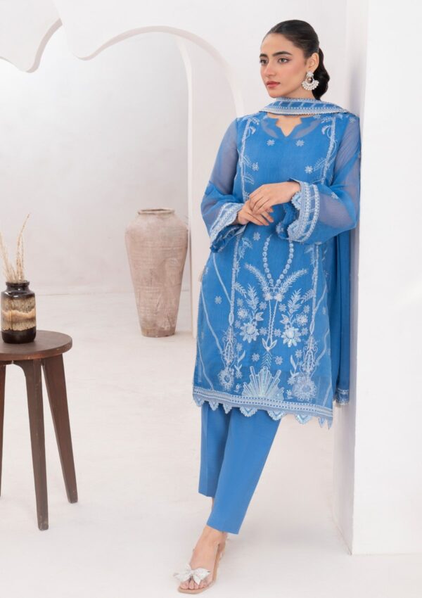 Fozia Khalid Frm25 08 Neelum Rang Mahal Eid Festive Pret Collection - Image 4