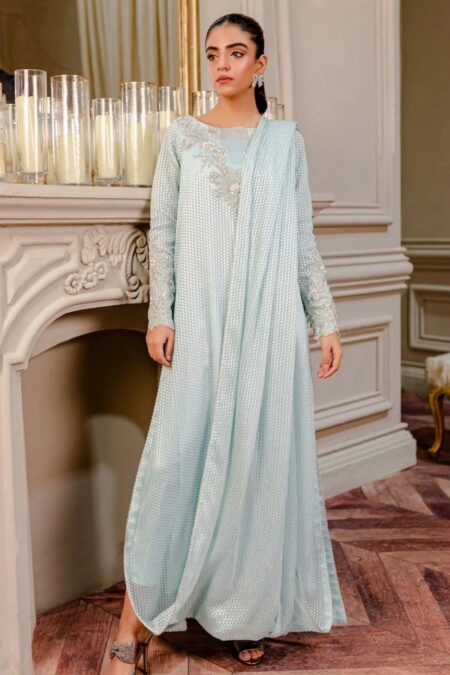 Fozia Khalid Vol 3 Glacial Blue Lumieres Festive