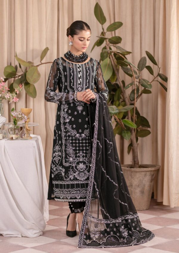 Gulaal Chiffon Uc 01 | Mahjabeen Embroidered