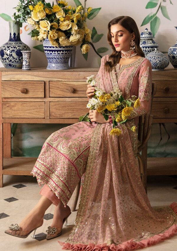 Gulaal Vol 02 Gec24 01 Viviana Embroidered Chiffon Formal Collection - Image 4